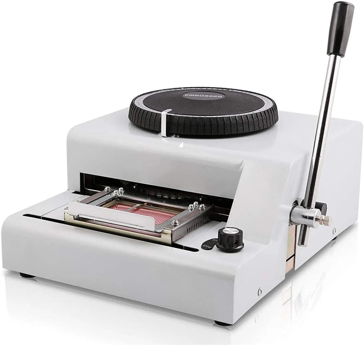 Embossing Machine 72 Characters Card Embosser Printer Gift Card Credit ID PVC Card Embosser Stamping Machine Manual Embosser Machine - Image 2