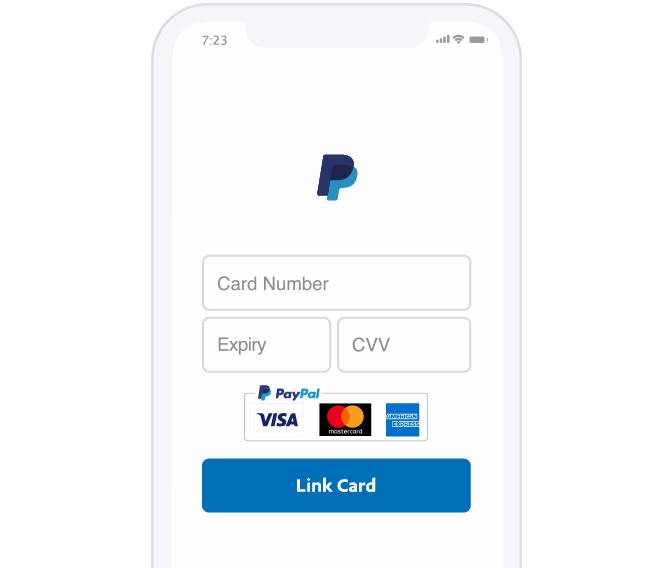 Fresh PayPal linkable on sale