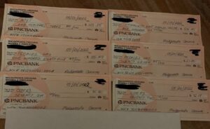 PNC BANK DEPOSIT CHECK | $2000 - $5000