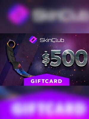 Skin Club Gift Card 500 USD - Key - GLOBAL